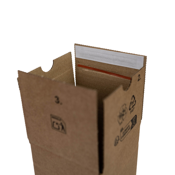 Sofort lieferbar Versandrohr quadratisch 315x105x105mm pro 10 Stück verpackt