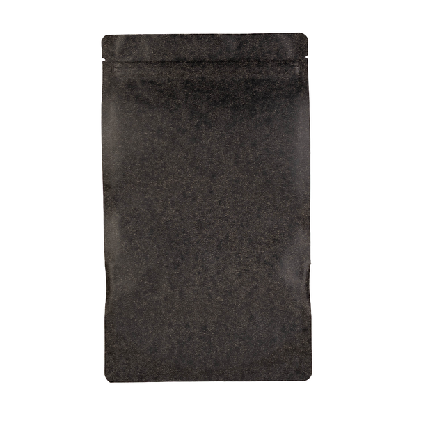 Sofort lieferbar 100x Standbodenbeutel mit Fenster Schwarz 16x27cm  Farbabweichung