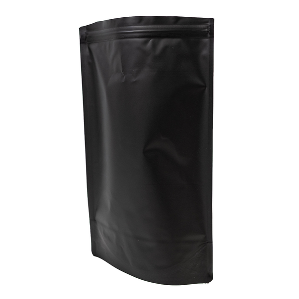 Sofort lieferbar 100x Standbodenbeutel Schwarz 18x29cm