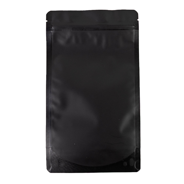 Sofort lieferbar 100x Standbodenbeutel Schwarz 16x27cm