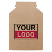 Versandtasche Karton bedrucken lassen 180x195mm