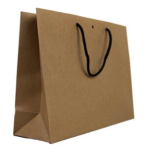 10x Geschenktüten Braun Extra groß