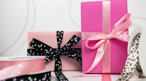 Welches Geschenkband passt am besten zu Ihrer Verpackung?