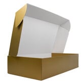 25x Postkartons Gold 610x329x135mm