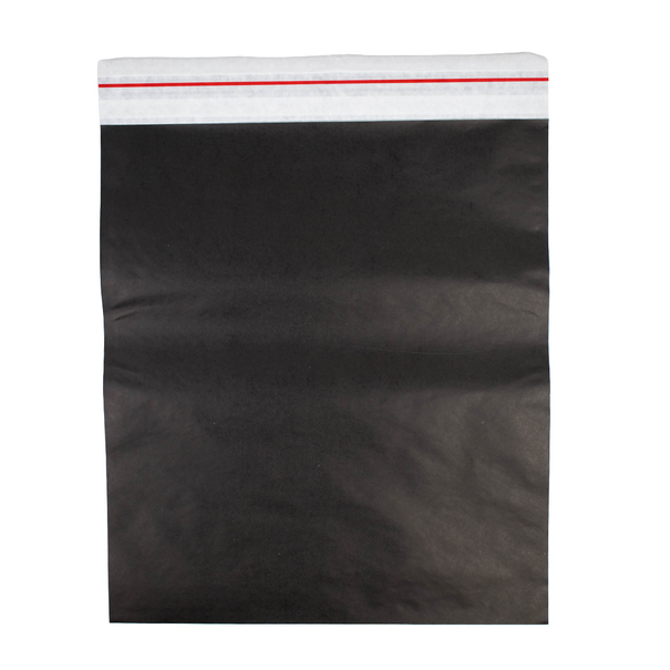 Sofort lieferbar 50x Papier Versandtasche Schwarz XL