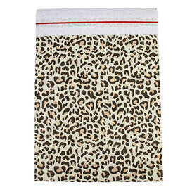50x Papier-Versandtasche Leopard S