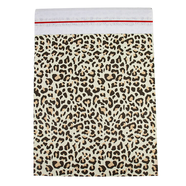 Sofort lieferbar 50x Papier-Versandtasche Leopard S
