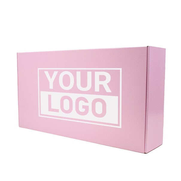 Lieferzeit ca.10 Werktage Postkartons bedrucken Pink Lavender 610x329x135mm