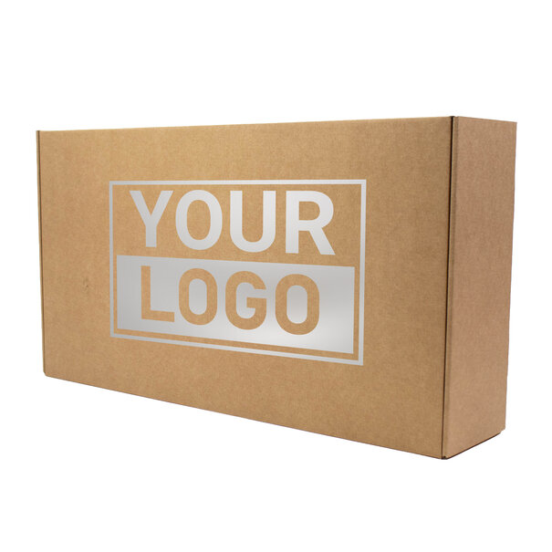 Lieferzeit ca.10 Werktage Postkartons bedrucken Braun 610x329x135mm