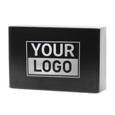 Postkartons bedrucken Schwarz 280x190x75mm