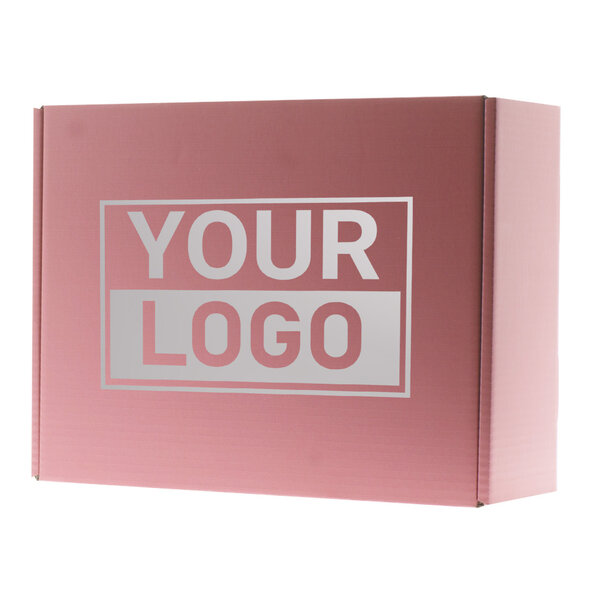 Lieferzeit ca.10 Werktage Postkartons bedrucken Altrosa 380x300x140mm