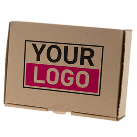 Maxibriefkartons Druck Braun 172x121x41mm