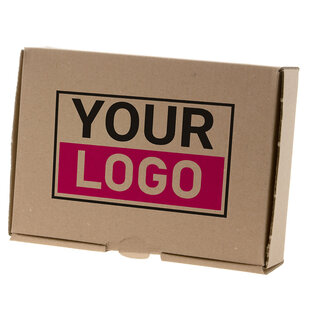 Maxibriefkartons Druck Braun 172x121x41mm