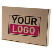 Maxibriefkartons Druck Braun 312x216x46mm