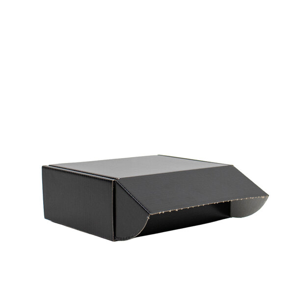 Sofort lieferbar 25x Postkartons Schwarz 160x130x90mm