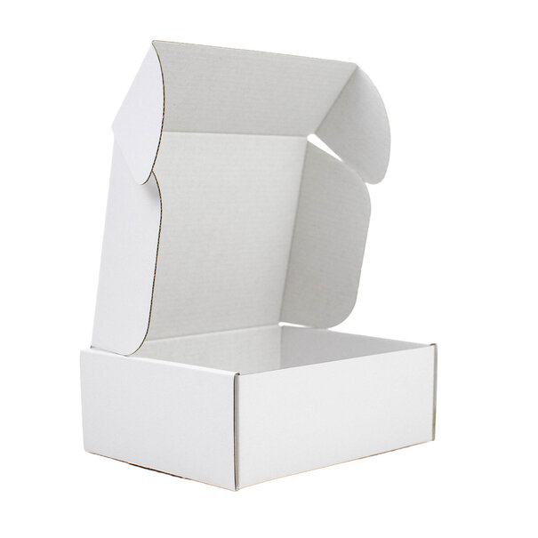 Sofort lieferbar 25x Postkartons Weiß 160x130x60mm