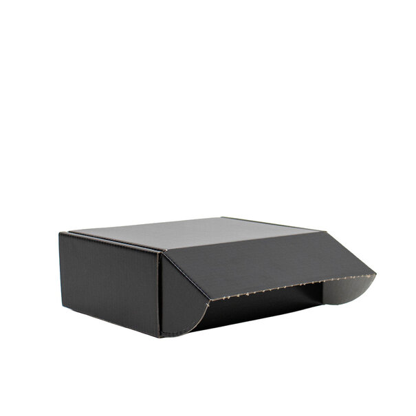 Sofort lieferbar 25x Postkartons Schwarz 160x130x60mm