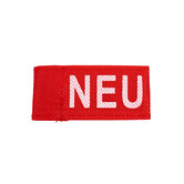 50x Kleidungsetiketten 3x6cm - NEU rot