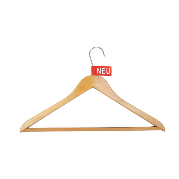 Sofort lieferbar 50x Kleidungsetiketten 3x6cm - NEU rot