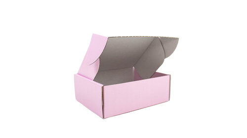 25x Postkartons Pink Lavender 160x130x90mm