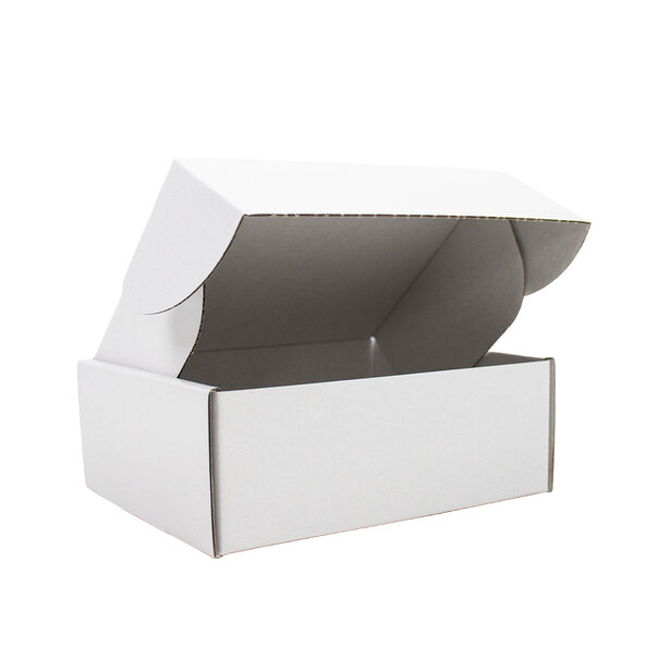 Sofort lieferbar 25x Postkartons Weiß 160x130x90mm