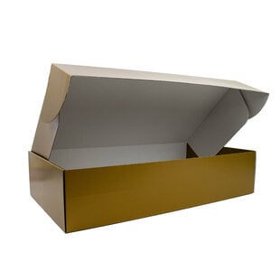 25x Postkartons Gold 610x329x135mm