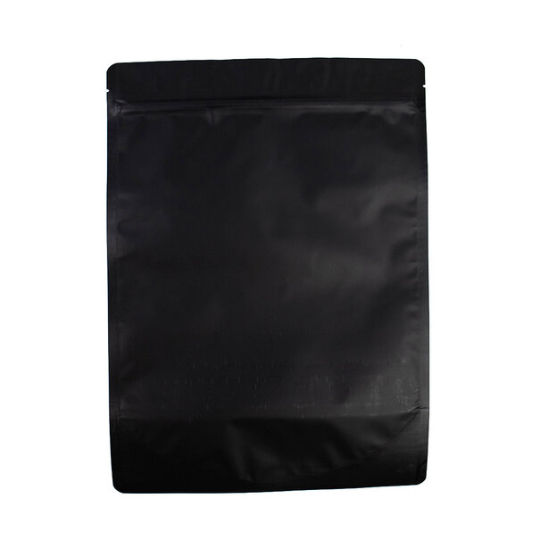 Sofort lieferbar 100x Standbodenbeutel matt Schwarz 25x34cm