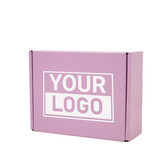 Postkartons bedrucken Pink Lavender 160x130x60mm