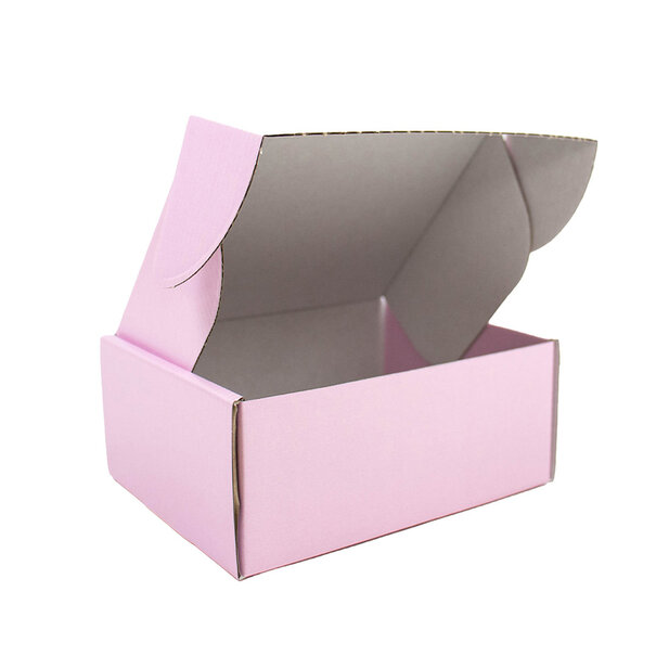 Lieferzeit ca.10 Werktage Postkartons bedrucken Pink Lavender 160x130x90mm