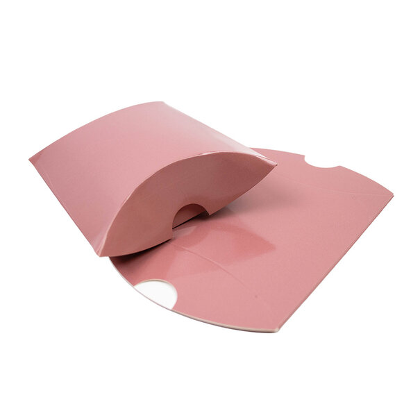 Sofort lieferbar 25x Kissenverpackung Altrosa 105x95x30mm