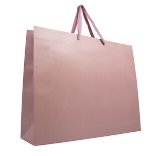 10x Geschenktüten Dusty Rose Extra Groß