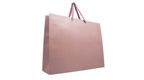 10x Geschenktüten Dusty Rose Extra Groß