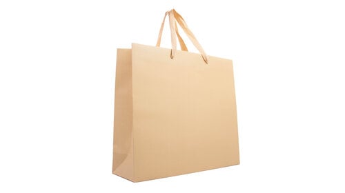 10x Geschenktüten Warm Sand A3