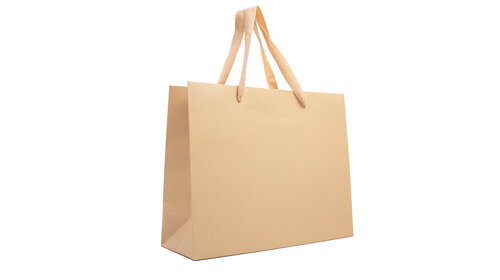 10x Geschenktüten Warm Sand A4