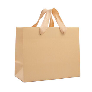 10x Geschenktüten Warm Sand A5