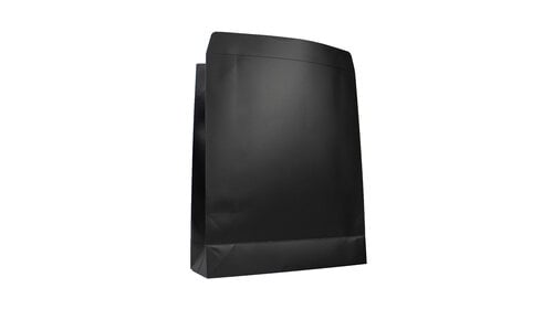 25x Geschenktüten Schwarz Matt Large