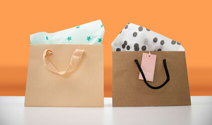 Luxuriöse Papiertüten: starke und repräsentative Verpackungen für den Einzelhandel