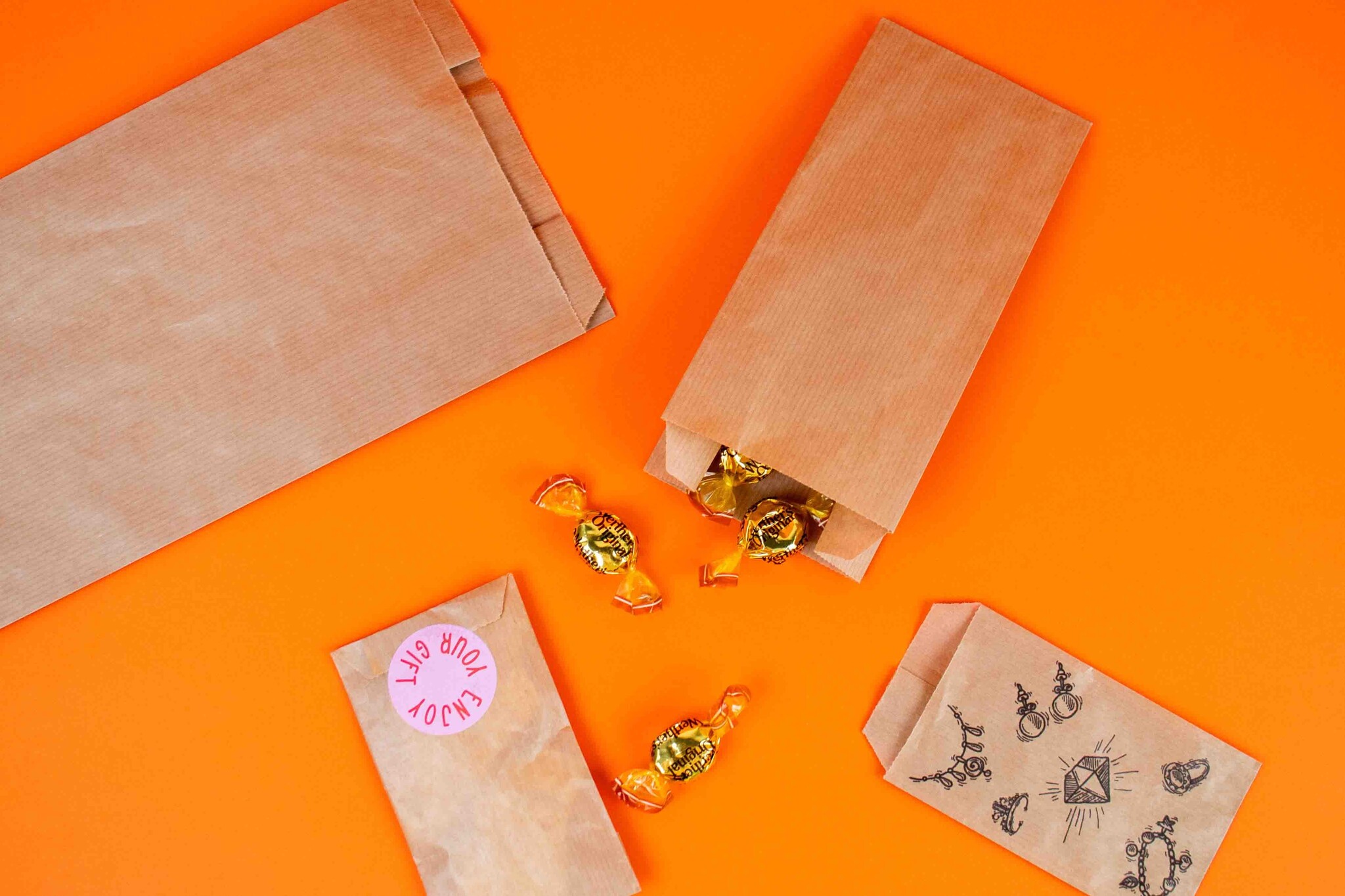 Kraftpapierbeutel: Vielseitige Verpackung für kleine Produkte