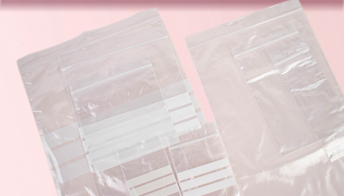 Druckverschlussbeutel verwenden: Standard- und extra lange wiederverschließbare Beutel für Ihr Lager