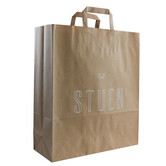 Budget papieren tas 46x16x49cm - Logo bedrukking