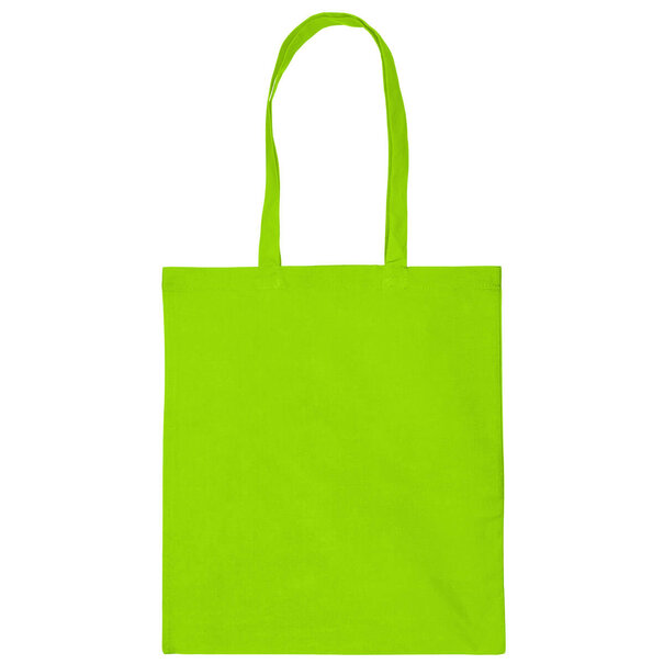 Levertijd ca. 3 werkdagen 25x katoenen tas Lime Groen 38x42cm