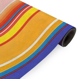 Inpakpapier Multicolour strepen 50cm x 200mtr