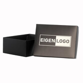 Geschenkdozen bedrukken Zwart 200x150x80mm