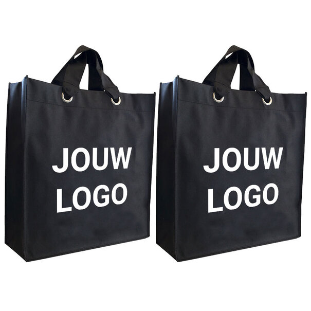 Levertijd ca.10 werkdagen Non woven shopper bedrukken 42x14x46cm - Spoed