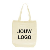 Katoenen tas bedrukken 38x42+10cm Ecru - Spoed