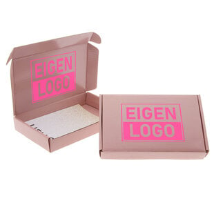 Brievenbusdozen  bedrukken met NEON - Roze A6