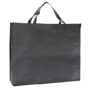 10x Shopper Grijs non woven 54x14x45cm