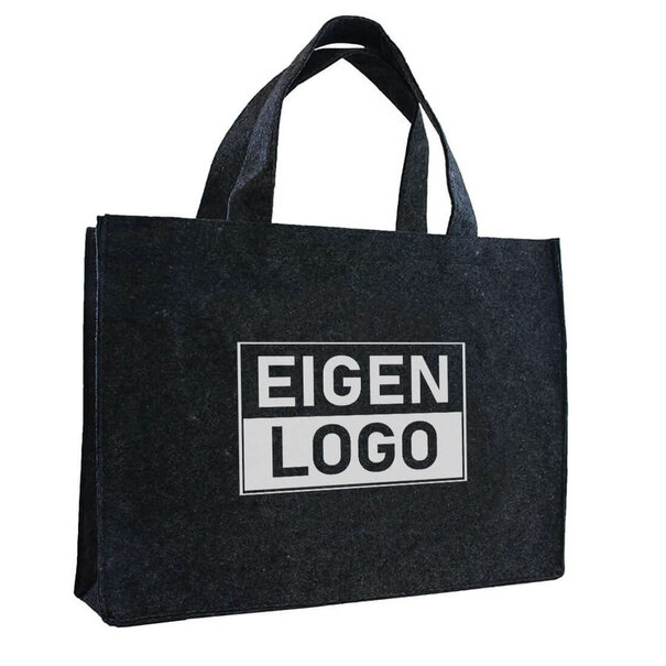 Levertijd ca.10 werkdagen Vilten tassen Zwart 41x11x30cm