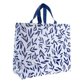 10x Shopper Leaves non woven 45x20x40cm