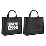 Shopper bedrukken Zwart non woven 45x20x40cm - Spoed